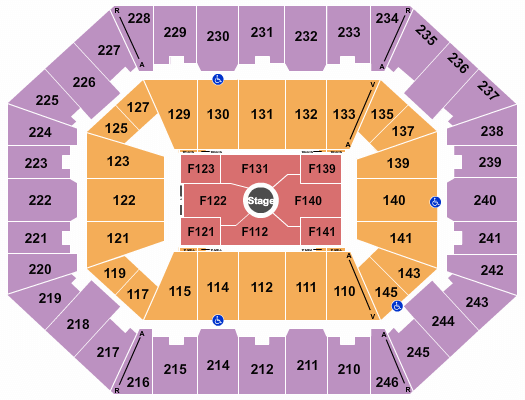 Charleston Coliseum & Convention Center Nate Bargatze Seating Chart